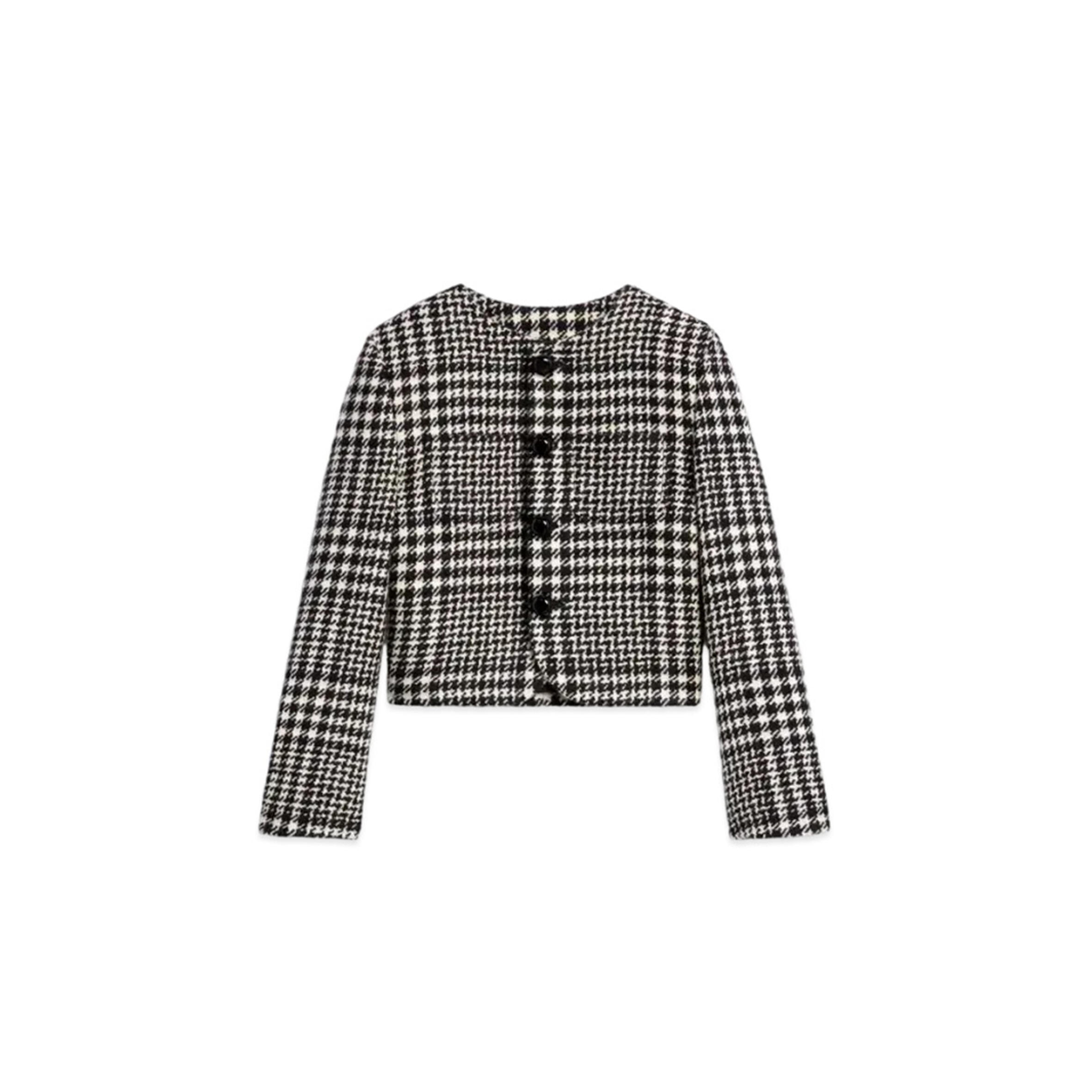 Ce1i*e mini dress with ruffles in wool sablÉ